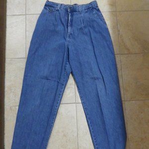 Vintage, Lee Casuals (Wringle free) Womens Pleated Jeans